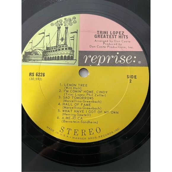 Trini Lopez greatest hits vinyl records - Picture 9 of 10